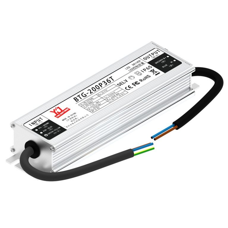 200W Waterproof LED C.C Power Supply - Custom Switching Power Supply ...